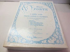 Music Forte Level One A Game With Music Words & Symbols vintage Belwin Mills