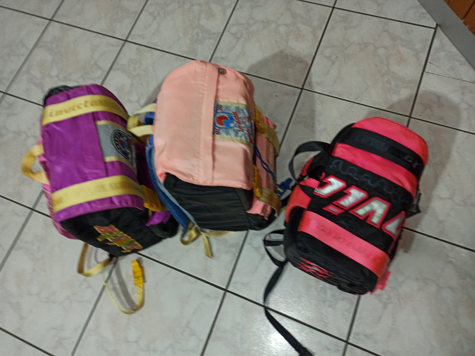 Invicta Three backpack multicolor USED vintage im… - image 11