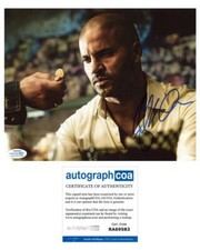 Ricky Whittle "American Gods" AUTOGRAPH Signed 8x10 Photo D ACOA