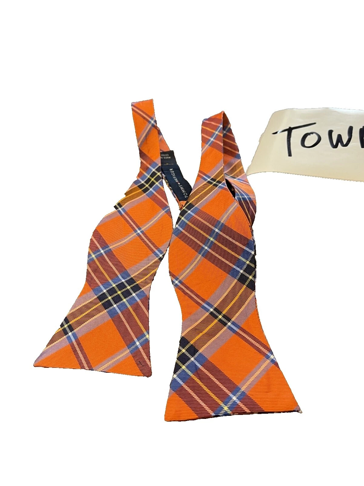 Lazos de corbata de moño Tommy Hilfiger sólido para hombres