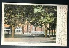 Half-Tone Postcard - TOWN PARK SWANTON CT - 1906 w/ Postmark