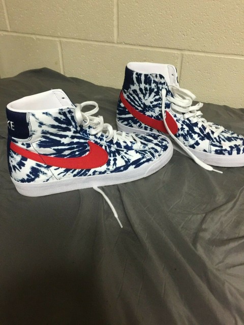 Size 12 - Nike Blazer Mid 77 Vintage Blue Tie-Dye 2020 for sale online | eBay
