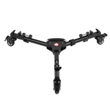 Flexible Tripod Dolly 3 Wheels Photography Heavy Duty Tripod Legs f. DSLR Camera