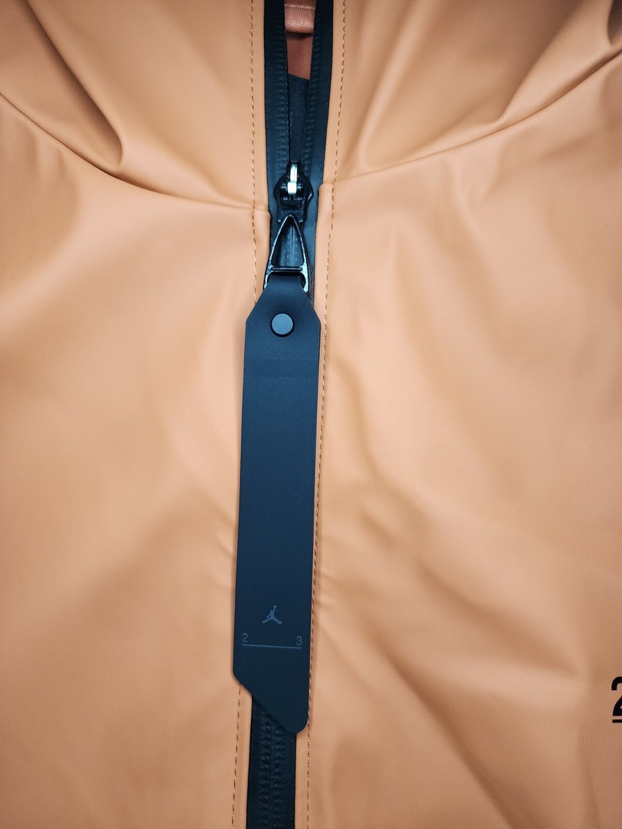 Nike Air Jordan 23 Engineered Trench Coat Jacket Large Rust