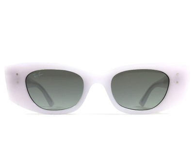 Ray-Ban Sunglasses RB4427 KAT 6759/11 White Snow Frames w  display picture 3
