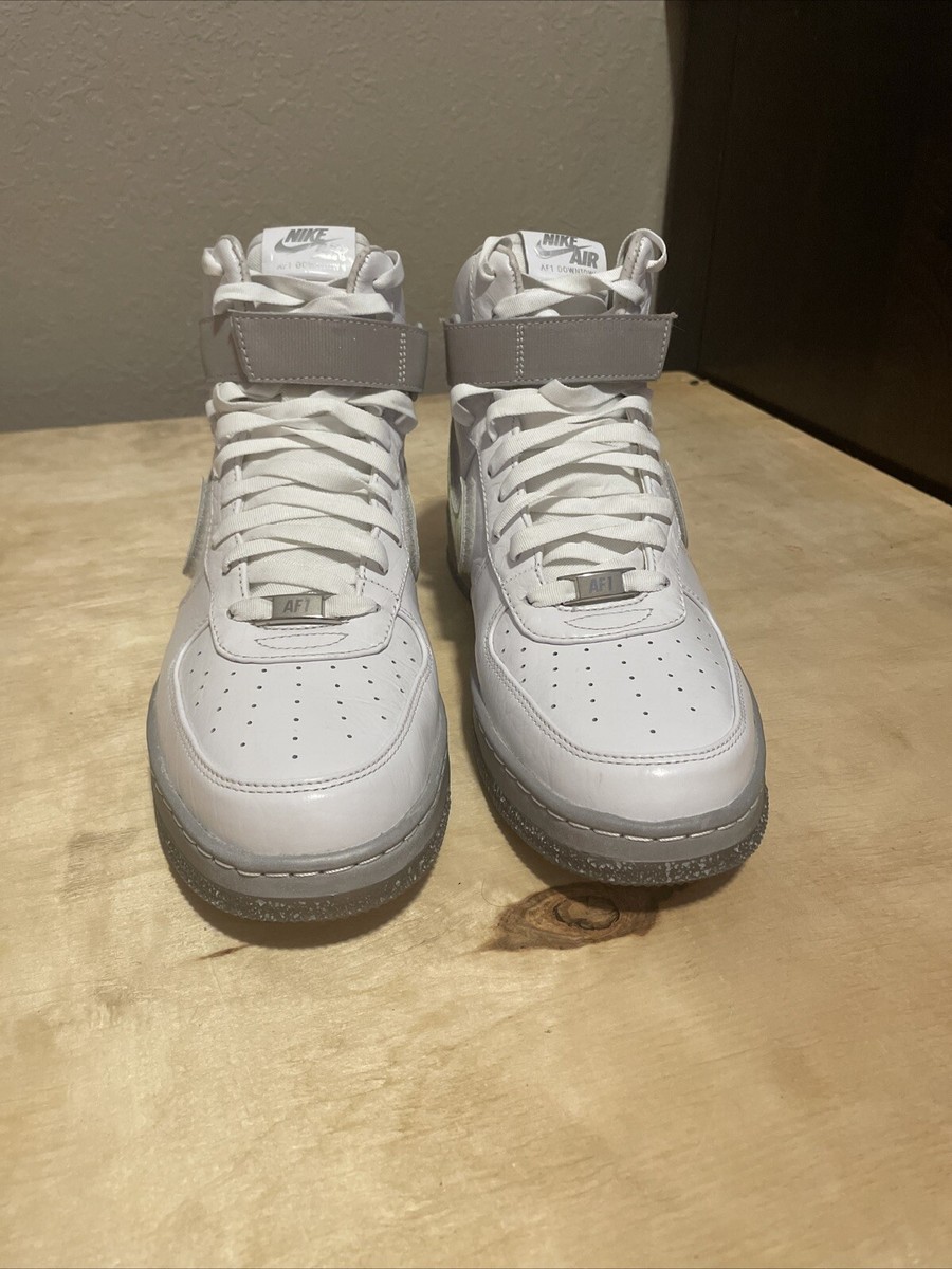 Size 10 Nike Air Force Downtown LW QS High Galaxy for sale