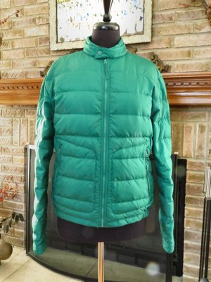kelly green down jacket