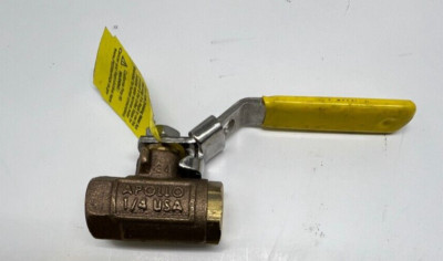Apollo  1/4'' Bronze Ball Valve Threaded 600WOG Locking Handle 70-101-27