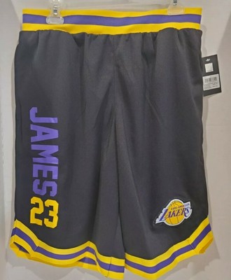 lakers jersey shorts