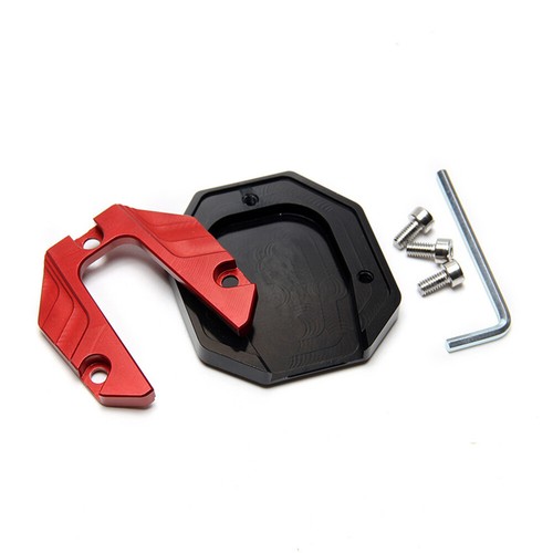 Motorcycle Bike Kickstand Extender Foot Side Stand Extension Pad Support Plate - Picture 10 of 17