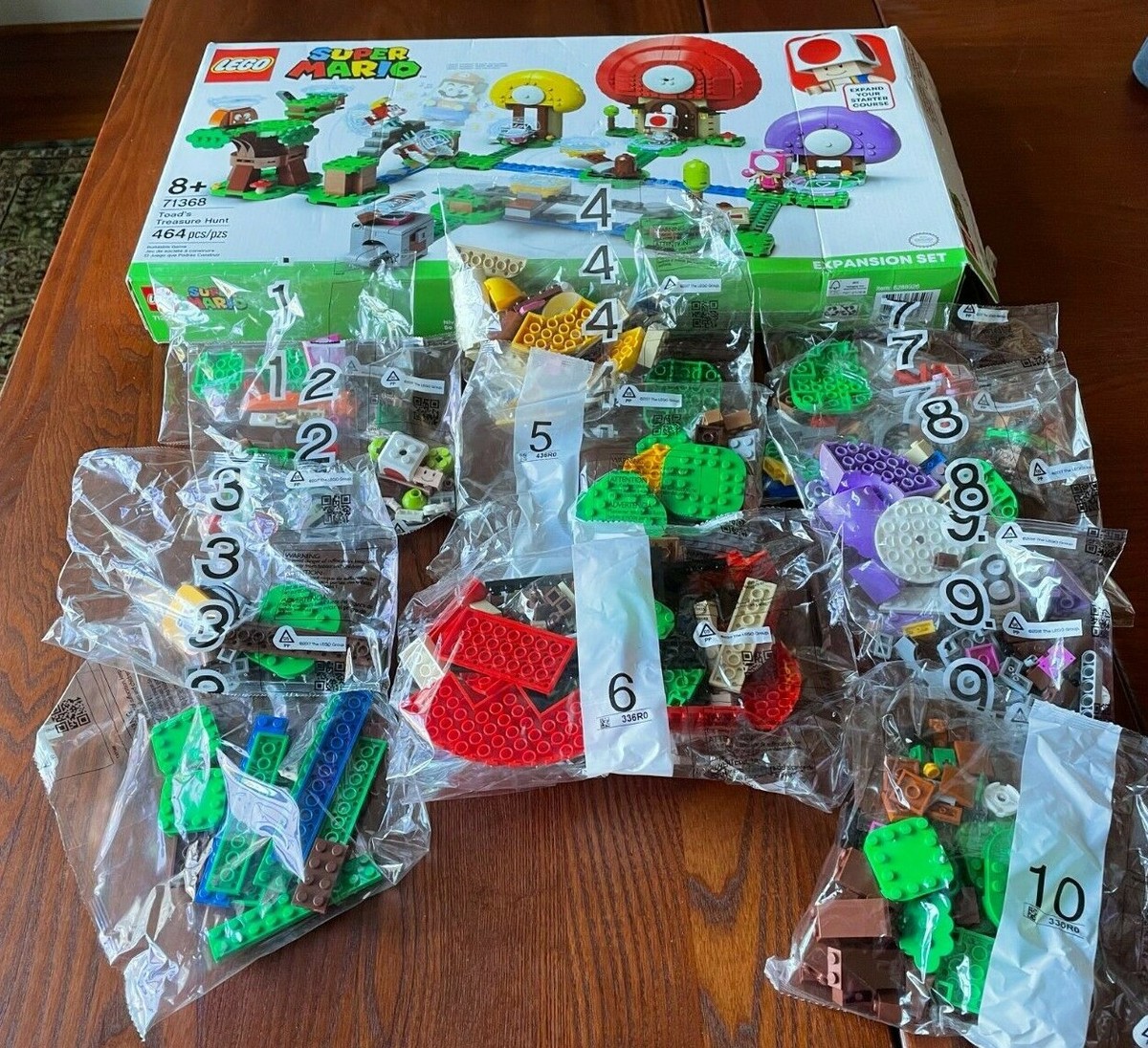 LEGO Toad's Treasure Hunt Expansion Set Super Mario (71368) NEW
