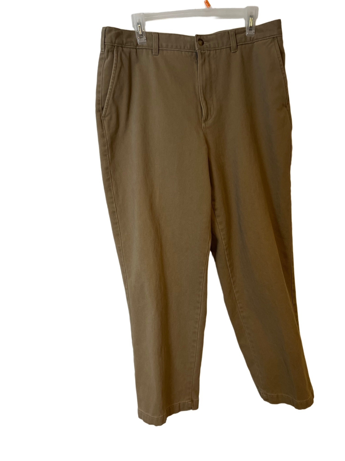 VINTAGE Savane Khaki Pants Relaxed Fit Button Back Po… Gem