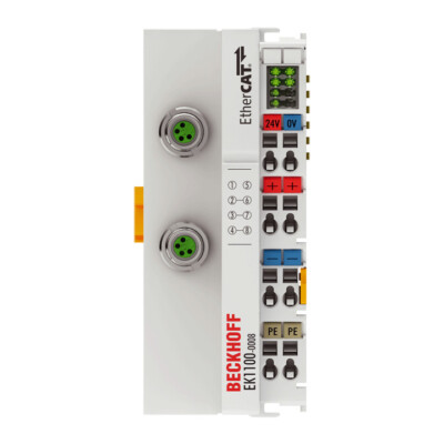 Beckhoff EK1100-0008 EtherCAT Coupler with M8 connection