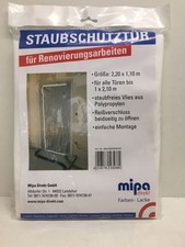 Staubschutztür Staubvorhang Staubschutz Schm...