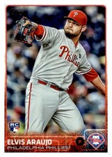 Elvis Araujo 2015 Topps Update Rookie Card #US95