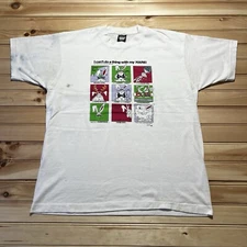 Vintage 1988 Funny Bunny Comic Can’t Do Anything Hare Art Shirt Size XL