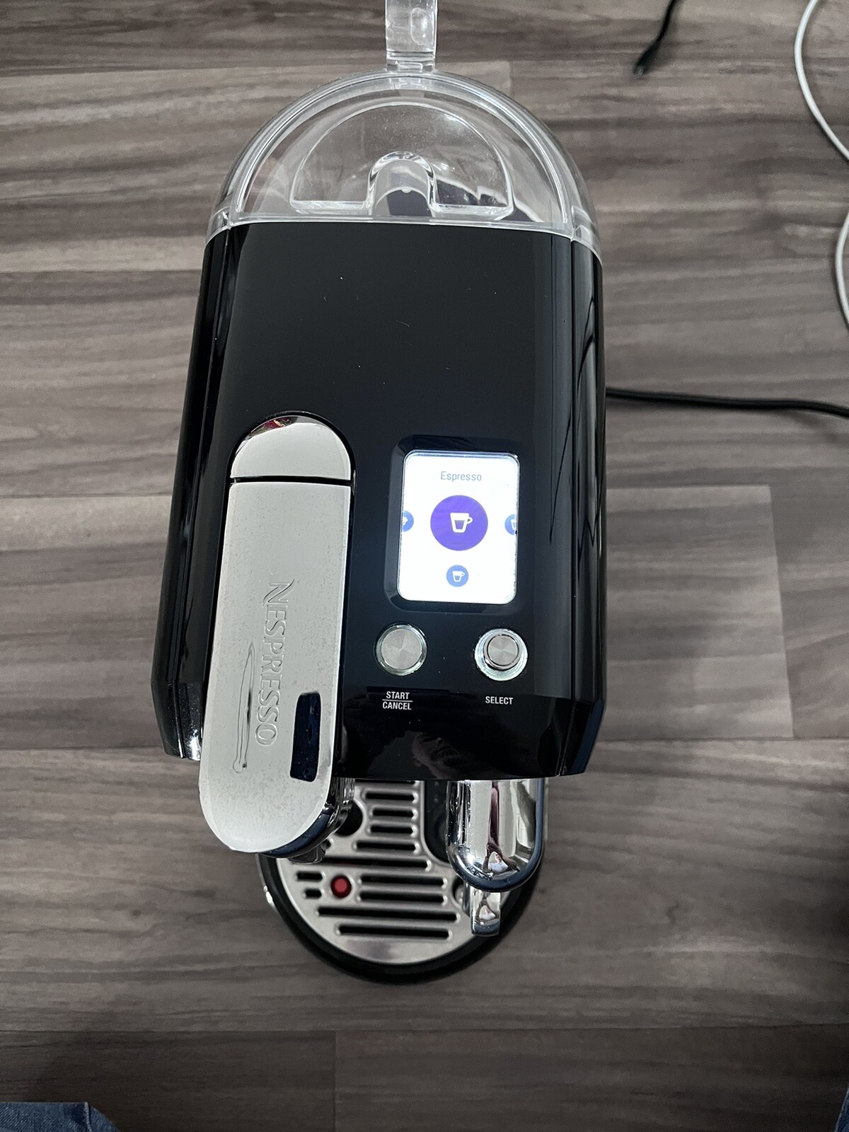 Nespresso Creatista Plus Coffee Machine SNE800 by Sage, Black Truffle