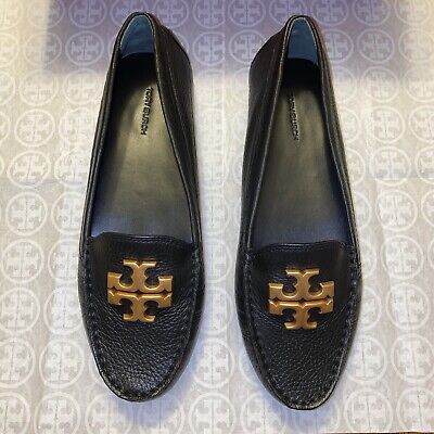 NIB Tory Burch Everly Driver Tumbled Leather Black Size 9 | eBay NIB Tory Burch Everly Driver Tumbled Leather Black Size 9 | eBay