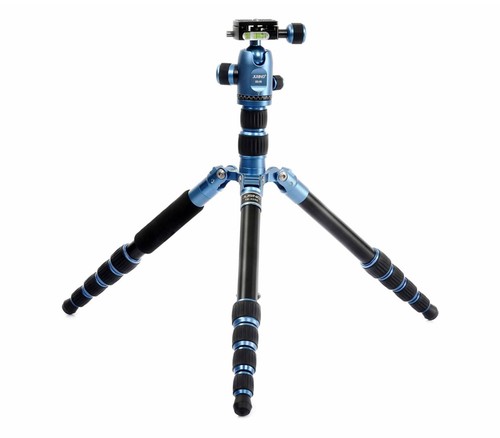 JUSINO Leichtes Reisestativ Monopod-Funktion + Kugelkopf TK-225S+BS-08 - Bild 2 von 13