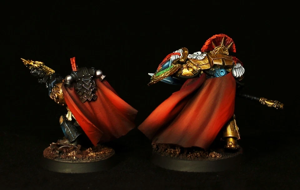 Asterion Moloc e Ivanus Enkomi de los Minotauros Warhammer 40k pintado Foto 2 de 2