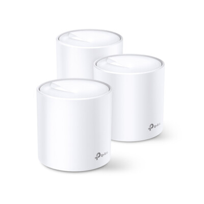 TP-Link Deco X20 (3er Pack) Dual-Band (2,4 GHz/5 GHz) Wi-Fi 5 (802.11ac) Weiß 2 I