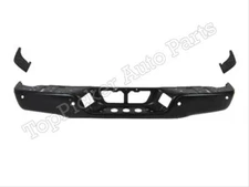 Rear Bumper Black Face Bar Extension Pads W/ Sensor Hole For 2007-2013 Tundra