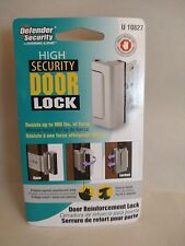 Prime-Line Door Reinforcement Lock, 3 in. Stop, Aluminum Construction,  Satin Nickel Anodized Finish U 10827 - The Home Depot