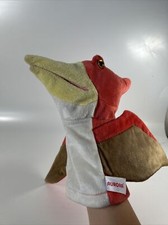 Aurora Pterodactyl Plush Hand Puppet Winged Dinosaur Soft Toy Play 10"