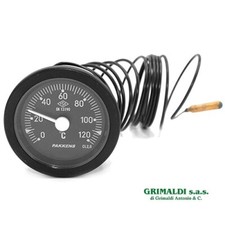 TERMOMETRO IN PLASTICA CON CAPILLARE IN RAME INTERVALLO DI TEMPERATURA 0-120° C