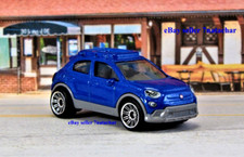 2015 - Present Fiat 500x Crossover Blue Interior Trim Chrome Wheels D