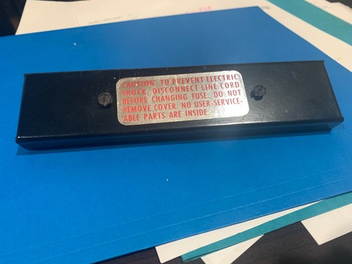 Sherwood S-8900 Stereo Receiver Parting Out Rear Output Cover