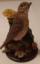 The Country Bird Collection Garden Bird Figurine The Thrush