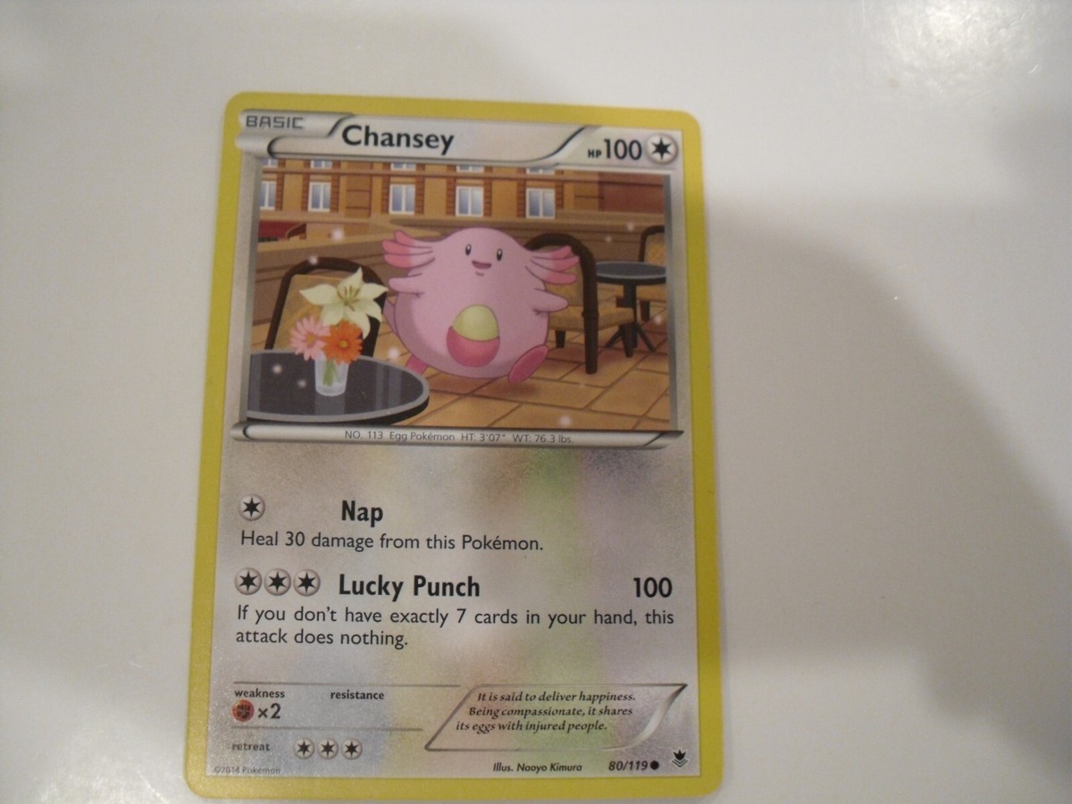 chansey pokemon card worth Chansey ex 036/055