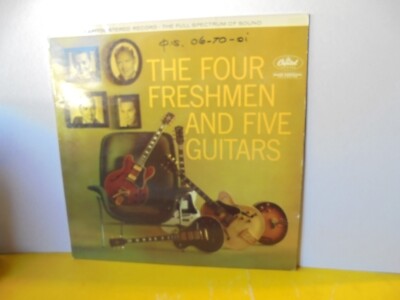 LP - THE FOUR FRESHMEN - THE FOUR FRESHMAN AND FIVE GUITARS