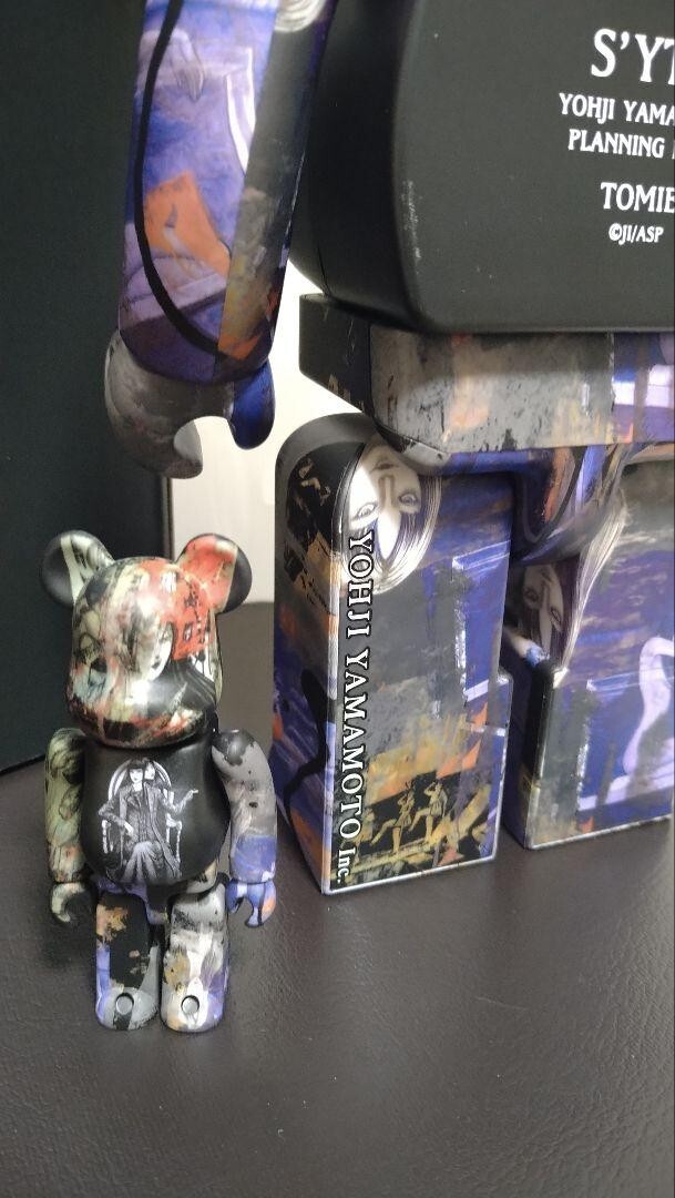 MEDICOM TOY - BE@RBRICK S&#39;YTE × Junji Ito TOMIE Medicom Toy BE@RBRICK bearbrick S'YTE × Junji Ito TOMIE 100