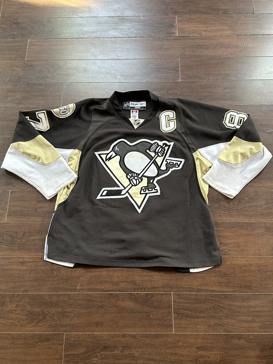 Reebok Sidney Crosby Away Jersey New Pittsburgh Penguins Sidney