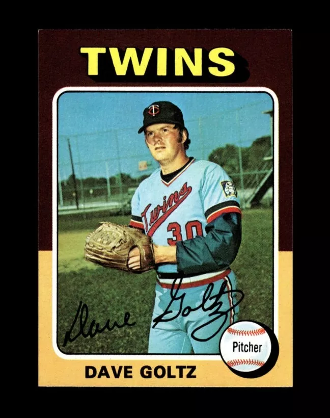 Dave Goltz trading card