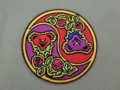Grateful Dead Embroidered Rock Music Patch.