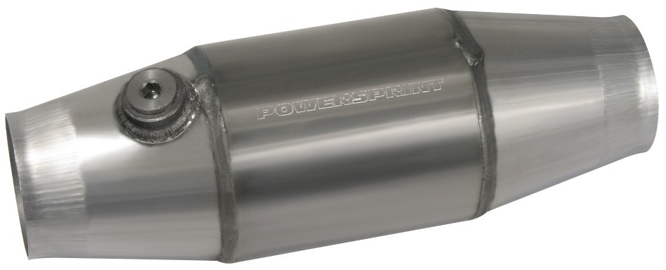 Auspuff Ab Kat 200 Cpsi &ndash; 63,5 Mm Durchmesser, 2,5 Zoll, 100 Mm L&auml;nge &ndash; Mit E-Pr&uuml;fzeichen &amp; Nummer Metall Katalysator