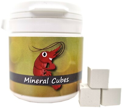Mineral Cubes ''Mineral Boost'' / 120 Stück / Garnelen Aufbereiter Schnecken