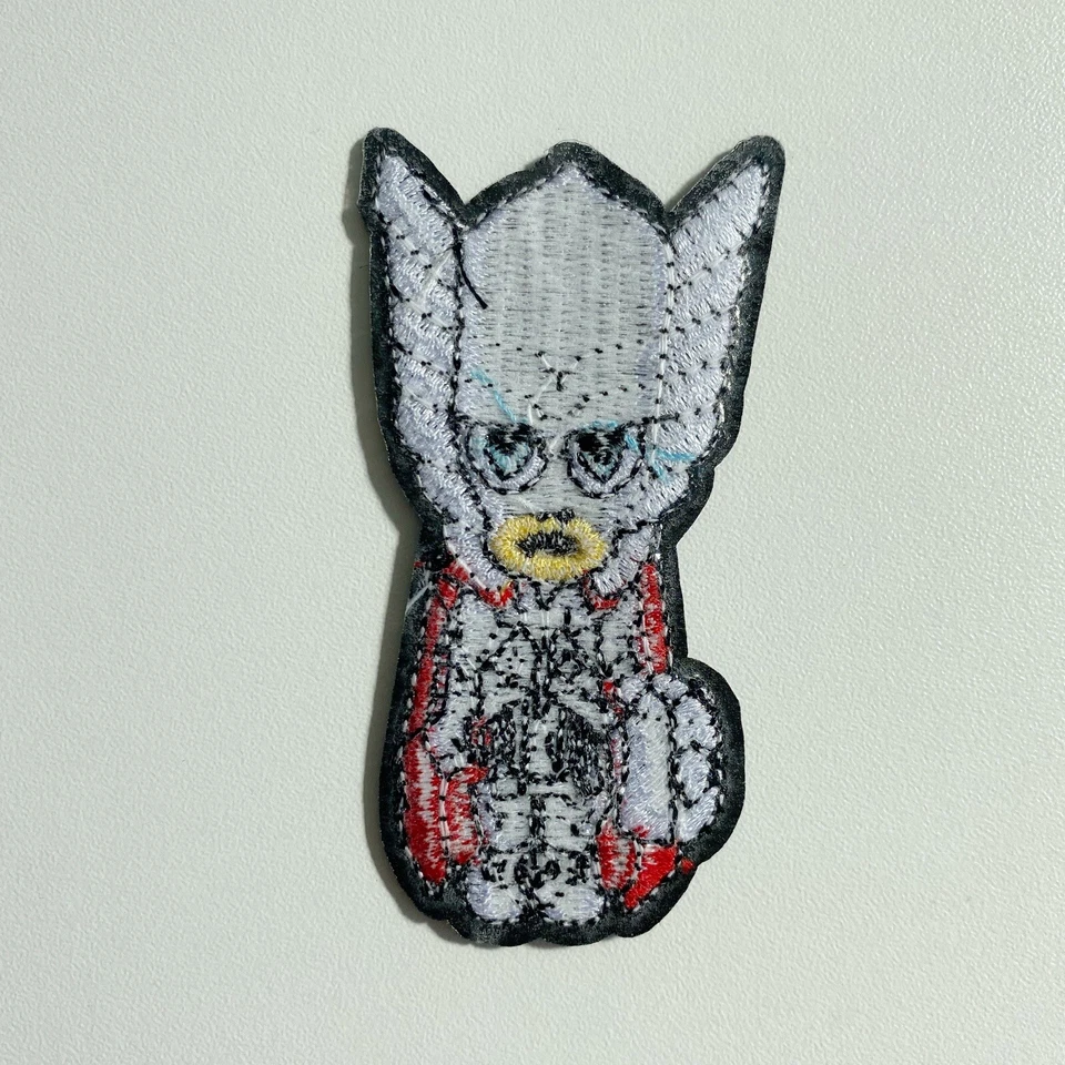 Thor Patch Aufnäher Bügelbild Flicken Applikation Avengers Marvel Comic Hammer - Bild 3 von 3