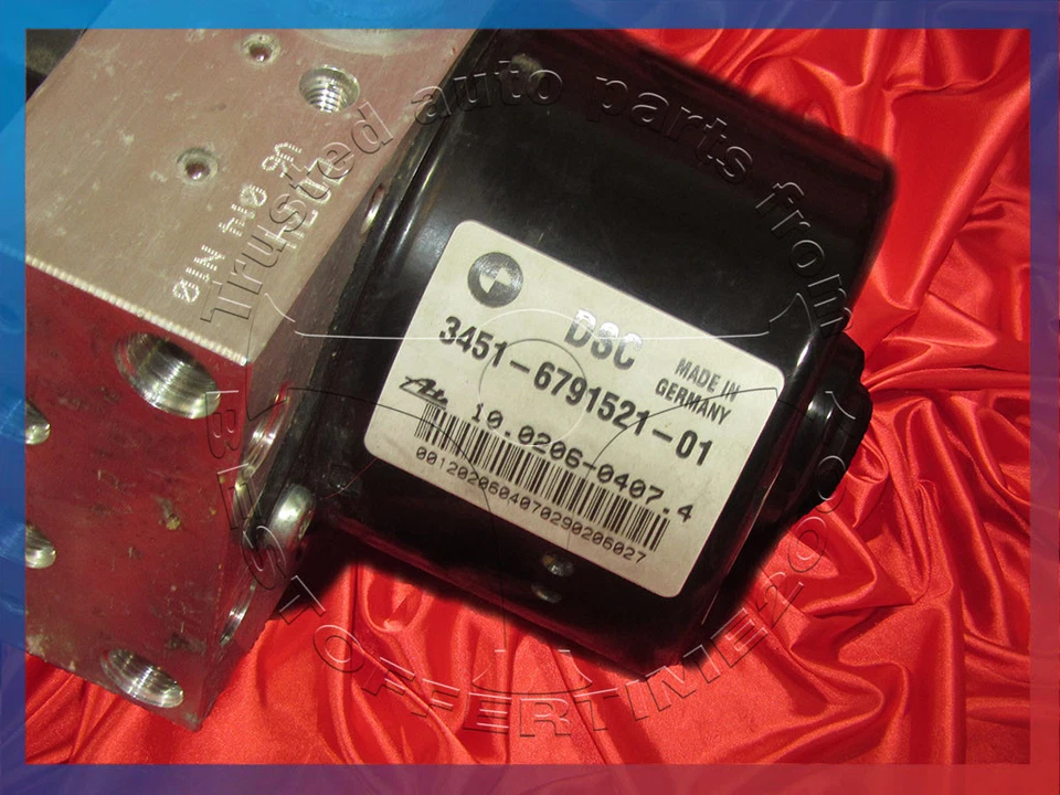 BMW E81 E82 E87 E90 E91 E92 1 3 Series ABS DSC BOMBA FRENO MANDO ECU 6787837 Foto 3 de 4