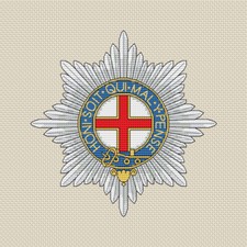 Coldstream Guards Cross Stitch Design (kit or chart)