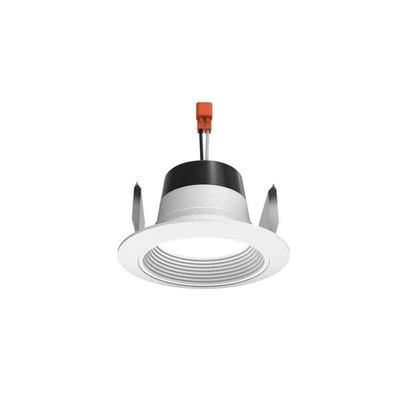 Juno Contractor 4RLD G4 4 in White Integrated LED 3000K 600 Lumens Recessed Trim