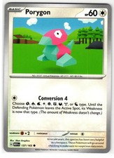 ぽつごん Porygon #137 Prices | Pokemon Japanese Scarlet & Violet 151