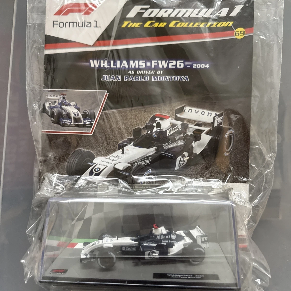Figurine Figure F1 Formule 1 2004 Dany 1/43 JUAN PABLO MONTOYA