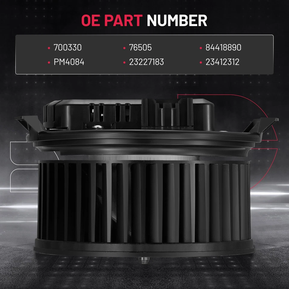 Fits 2014 2015-2018 GMC Sierra 1500 Chevrolet Silverado 700330 A/C Heater Blower Foto 3 de 4