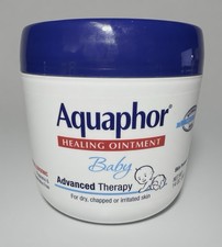 Aquaphor Baby Healing Ointment Advanced Therapy Skin Protectant, 14 Oz Jar, New.