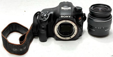 Sony SLT-A57 DSLR 16.1MP  18-55mm Lens   Untested No Battery - READ  