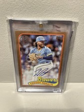 2024 Topps Update Series - 1989 Topps Baseball Autographs Freddy Peralta /50
